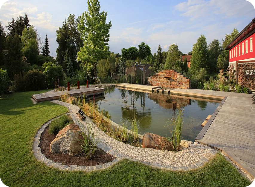 Swimming Pond Slide 1